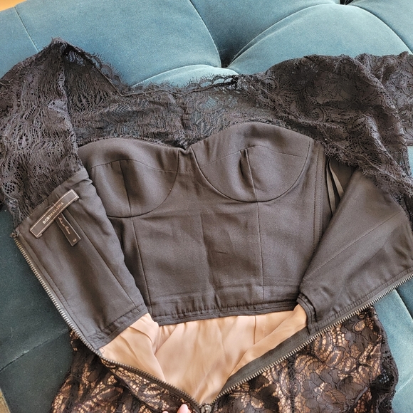 BCBG lace corset bodice dress - Picture 5 of 6